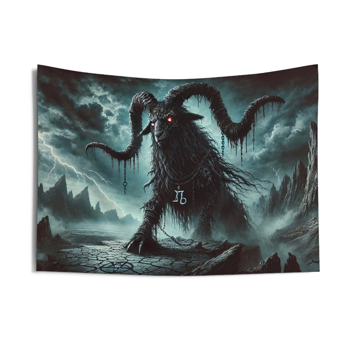 Happy Halloween Indoor Wall Tapestries - Capricorn