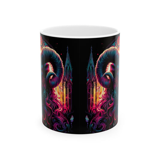 ARIES Ceramic Mug, (11oz, 15oz)