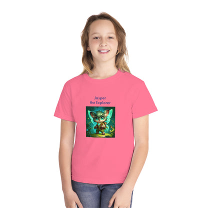 Youth Midweight Tee Jasper the Explorer