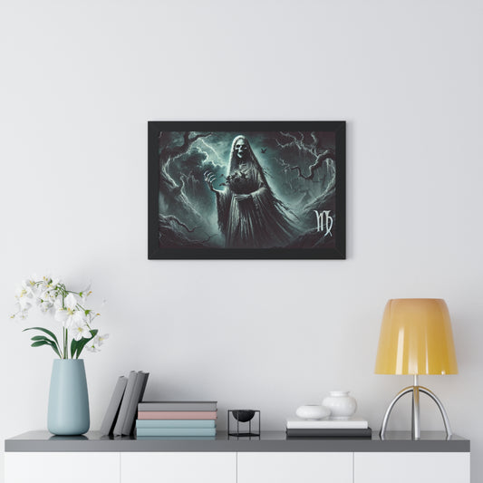 Happy Halloween Framed Horizontal Poster Virgo