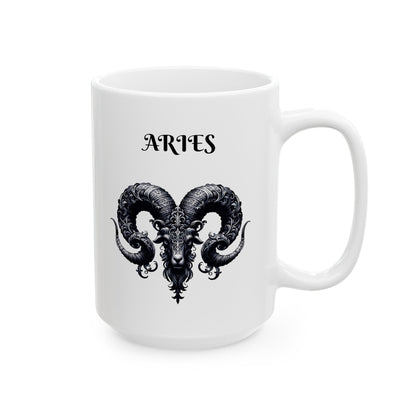 Aries Ceramic Mug, (11oz, 15oz)