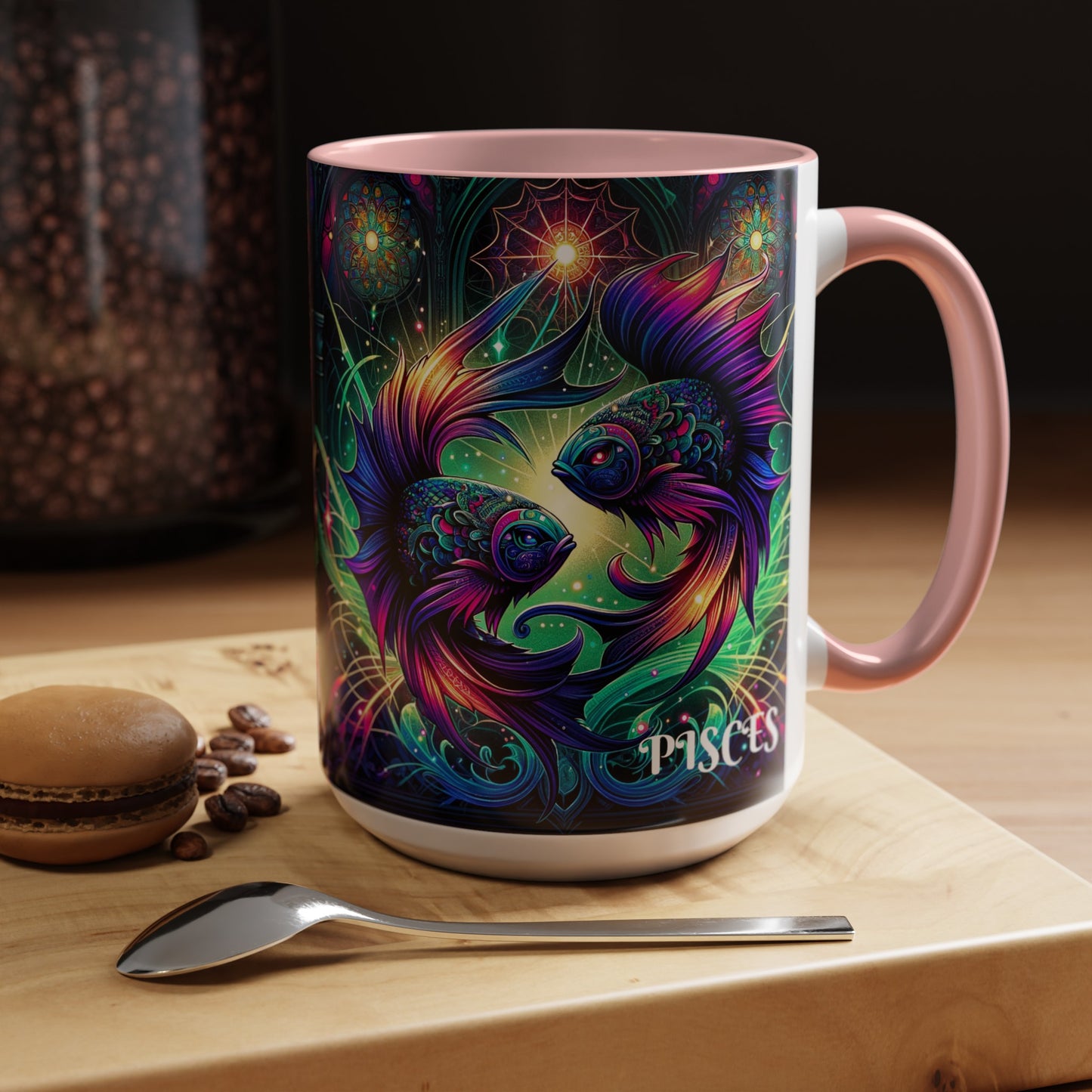 PISCES Accent Coffee Mug (11, 15oz)