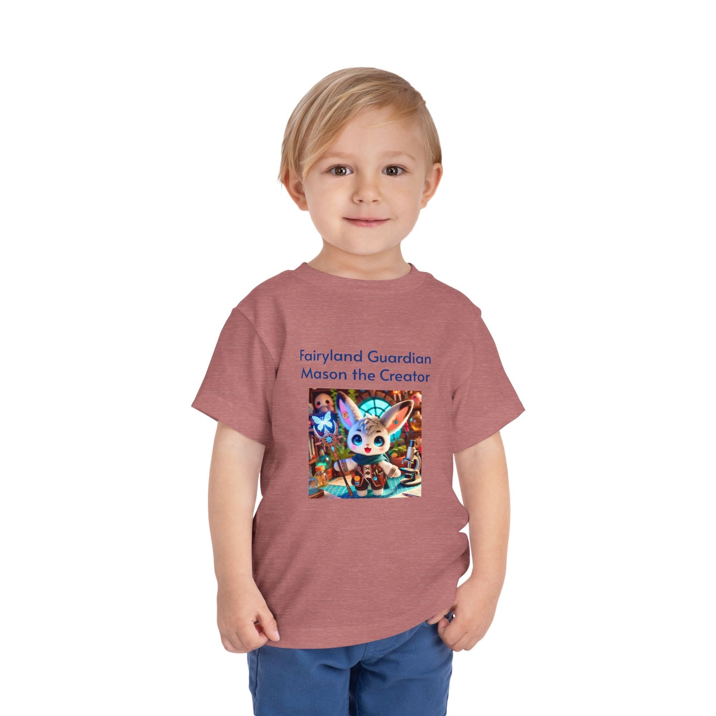 Toddler Tee - Mason the Creator - Cute & Magical Design for Kids