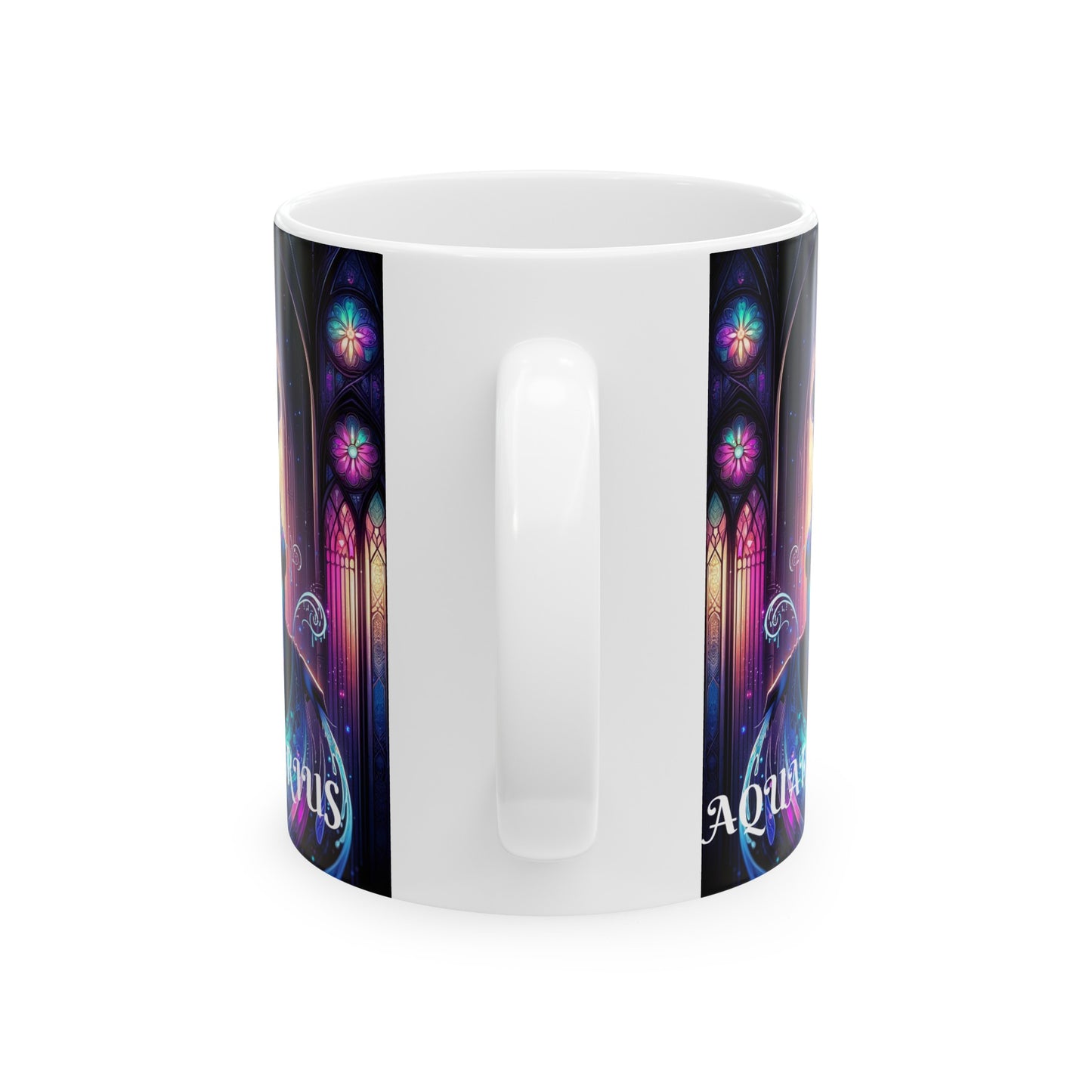 Aquarius Ceramic Mug, (11oz, 15oz)