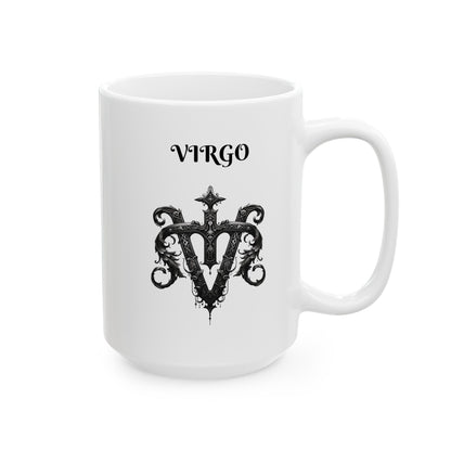 Virgo Ceramic Mug, (11oz, 15oz)