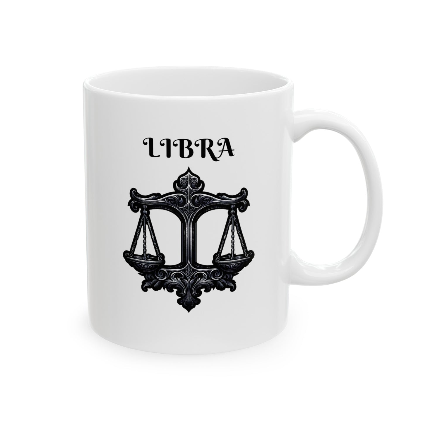 Libra Ceramic Mug, (11oz, 15oz)