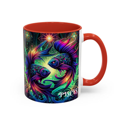 PISCES Accent Coffee Mug (11, 15oz)