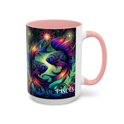 PISCES Accent Coffee Mug (11, 15oz)