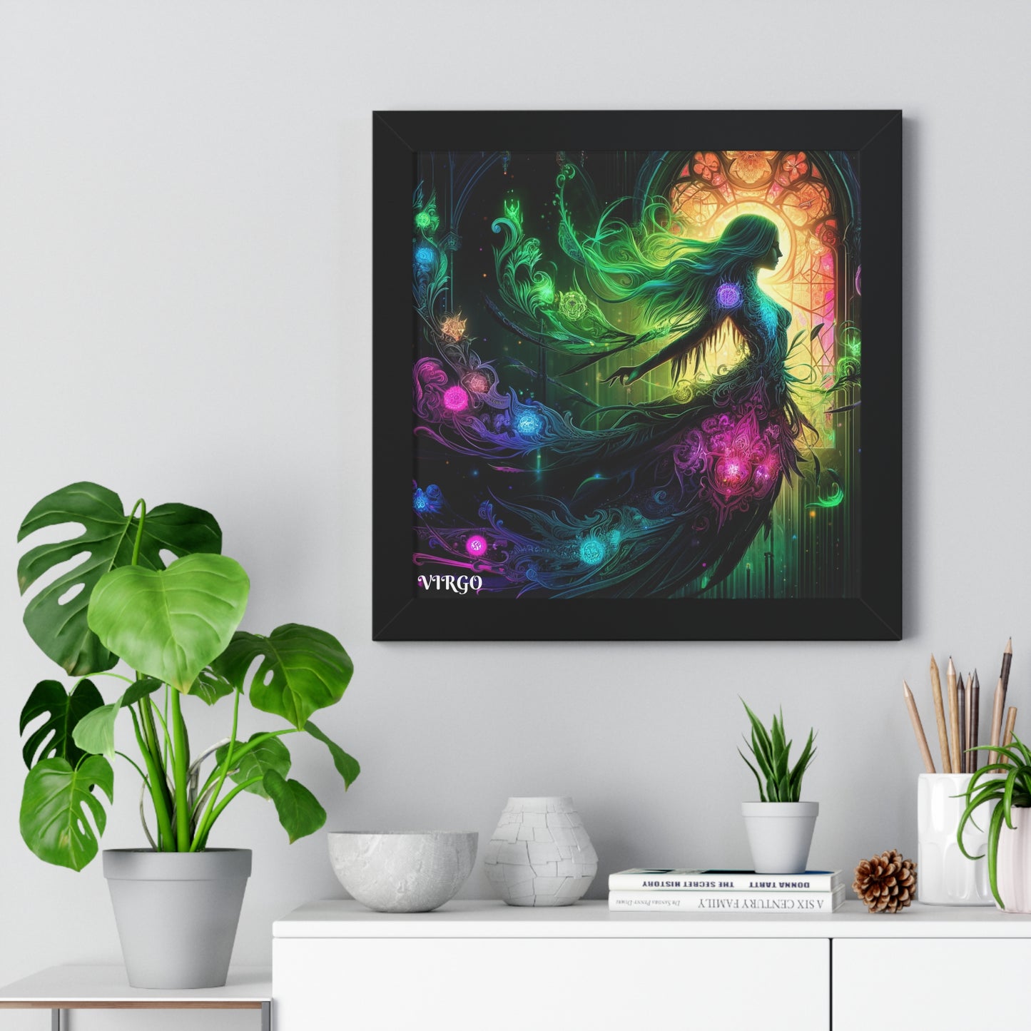 VIRGO Framed Vertical Poster