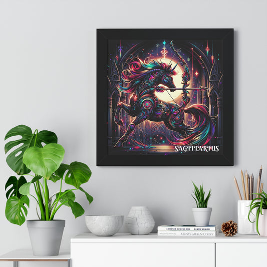 SAGITTARIUS Framed Vertical Poster