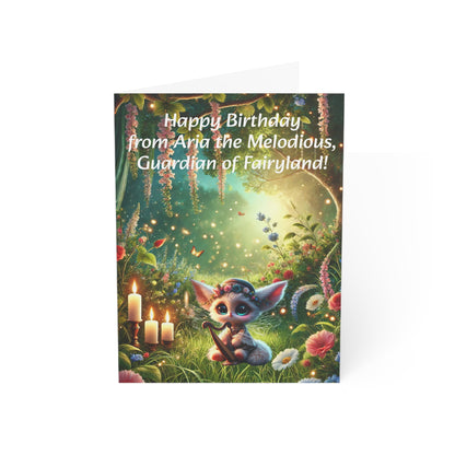 Greeting Cards Aria the Melodoius Vertical