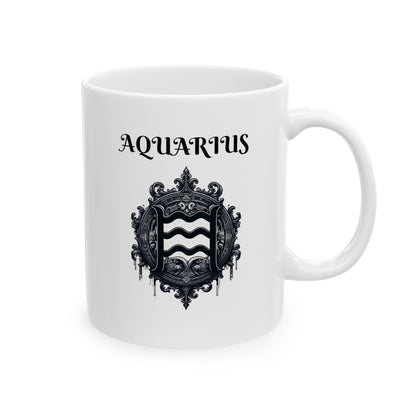 Aquarius Ceramic Mug, (11oz, 15oz)