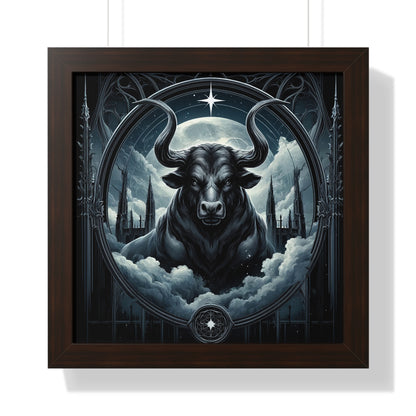 TAURUS Framed Horizontal Poster