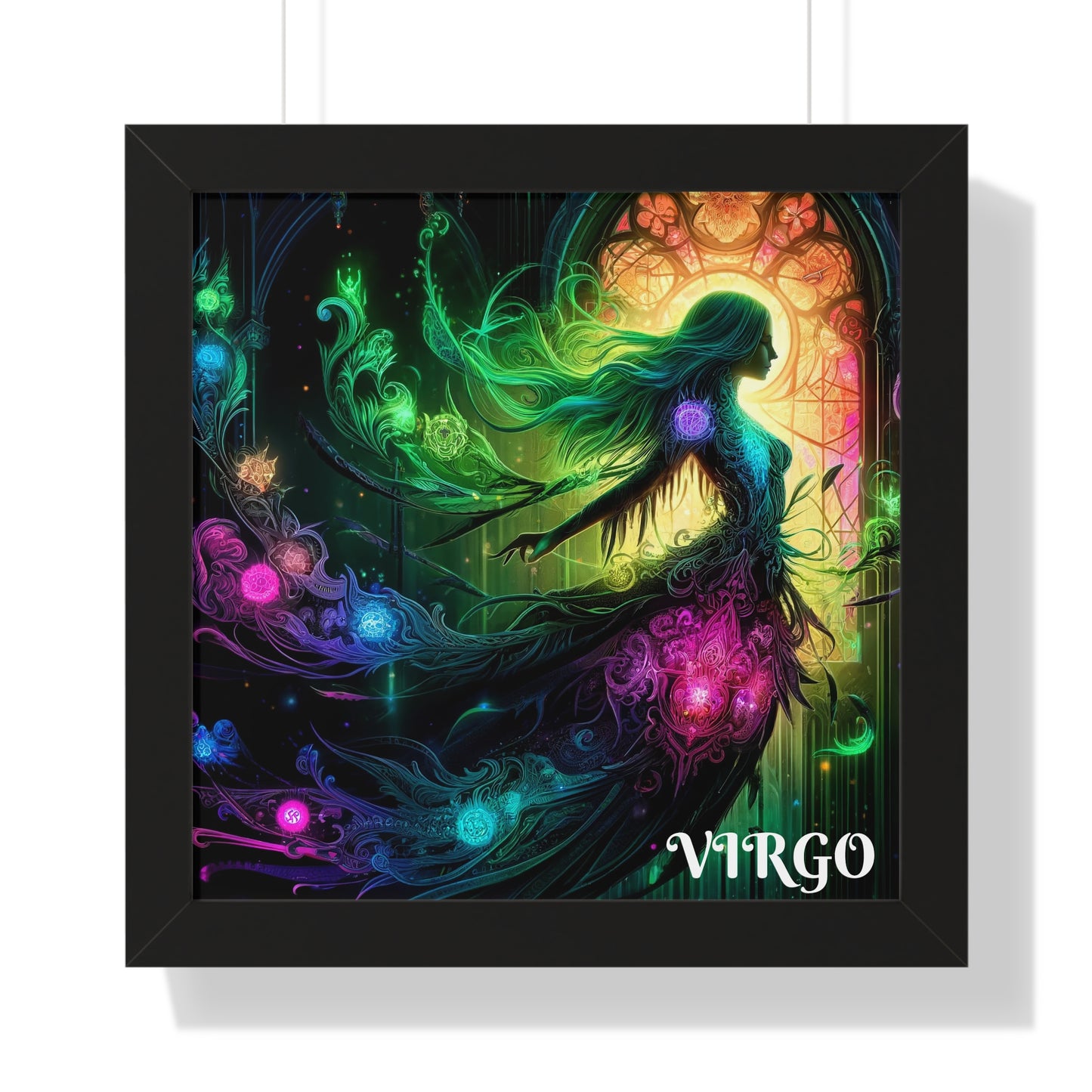 VIRGO Framed Vertical Poster