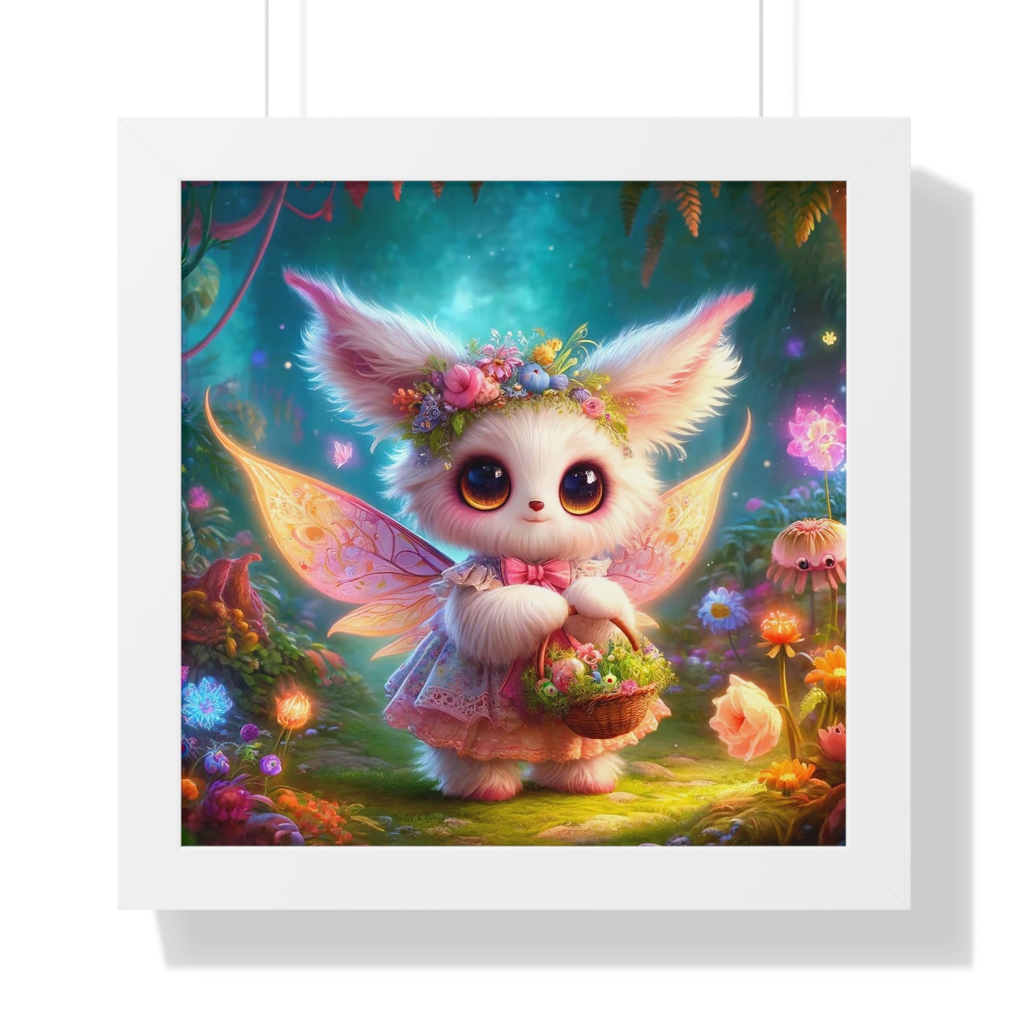 Framed Vertical Poster Blossom the Botanist Fairyland Guardian