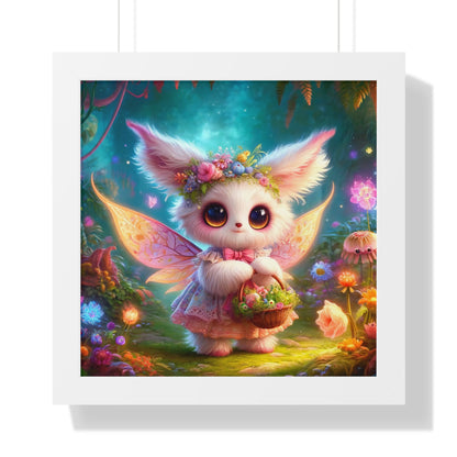 Framed Vertical Poster Blossom the Botanist Fairyland Guardian