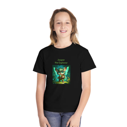 Youth Midweight Tee Jasper the Explorer