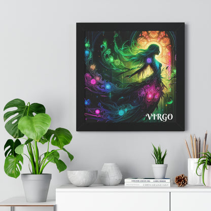 VIRGO Framed Vertical Poster