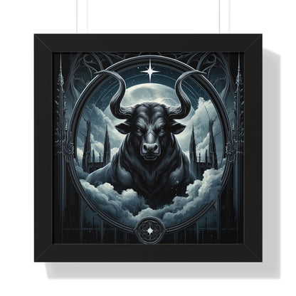 TAURUS Framed Horizontal Poster