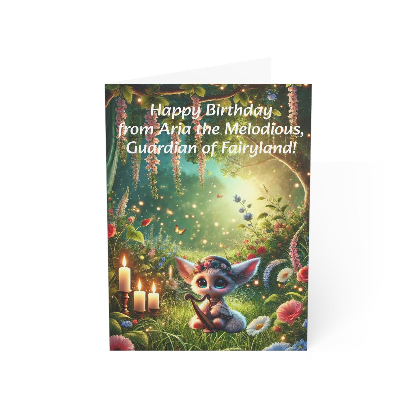 Greeting Cards Aria the Melodoius Vertical