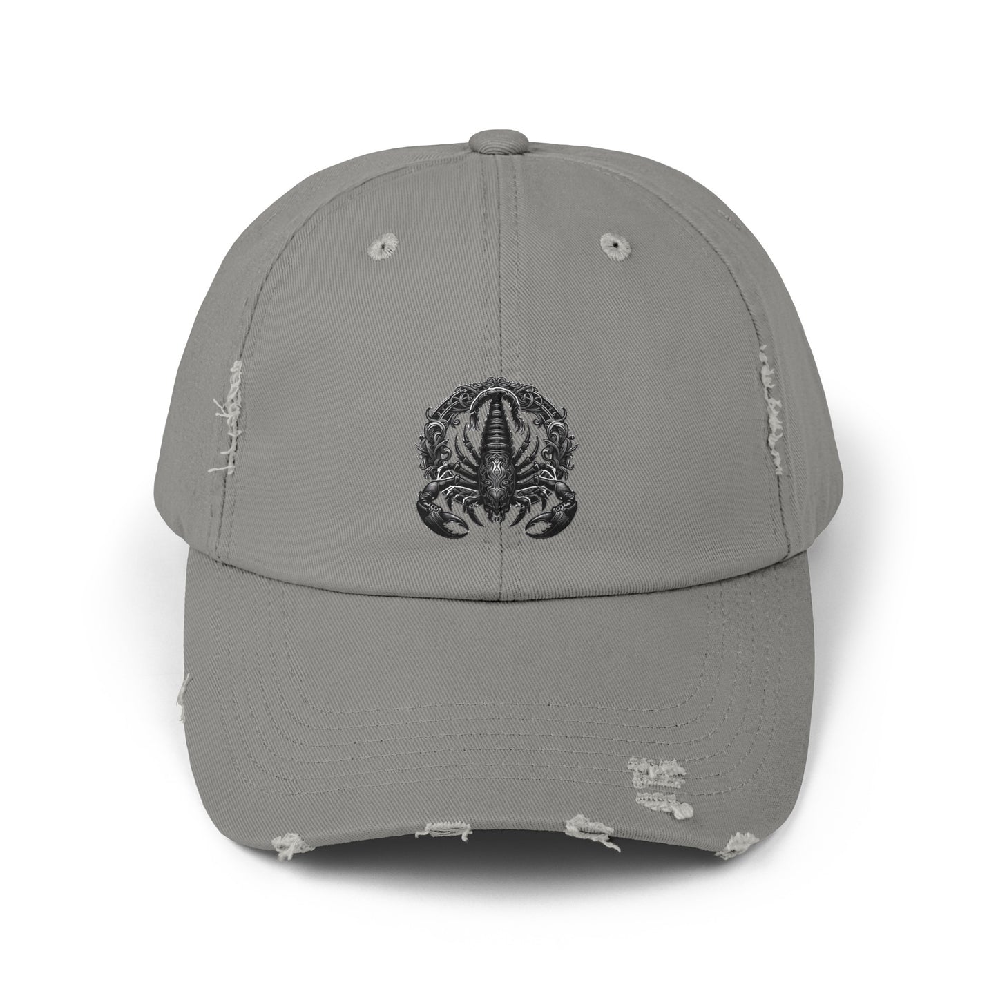 SCORPIO Unisex Distressed Cap