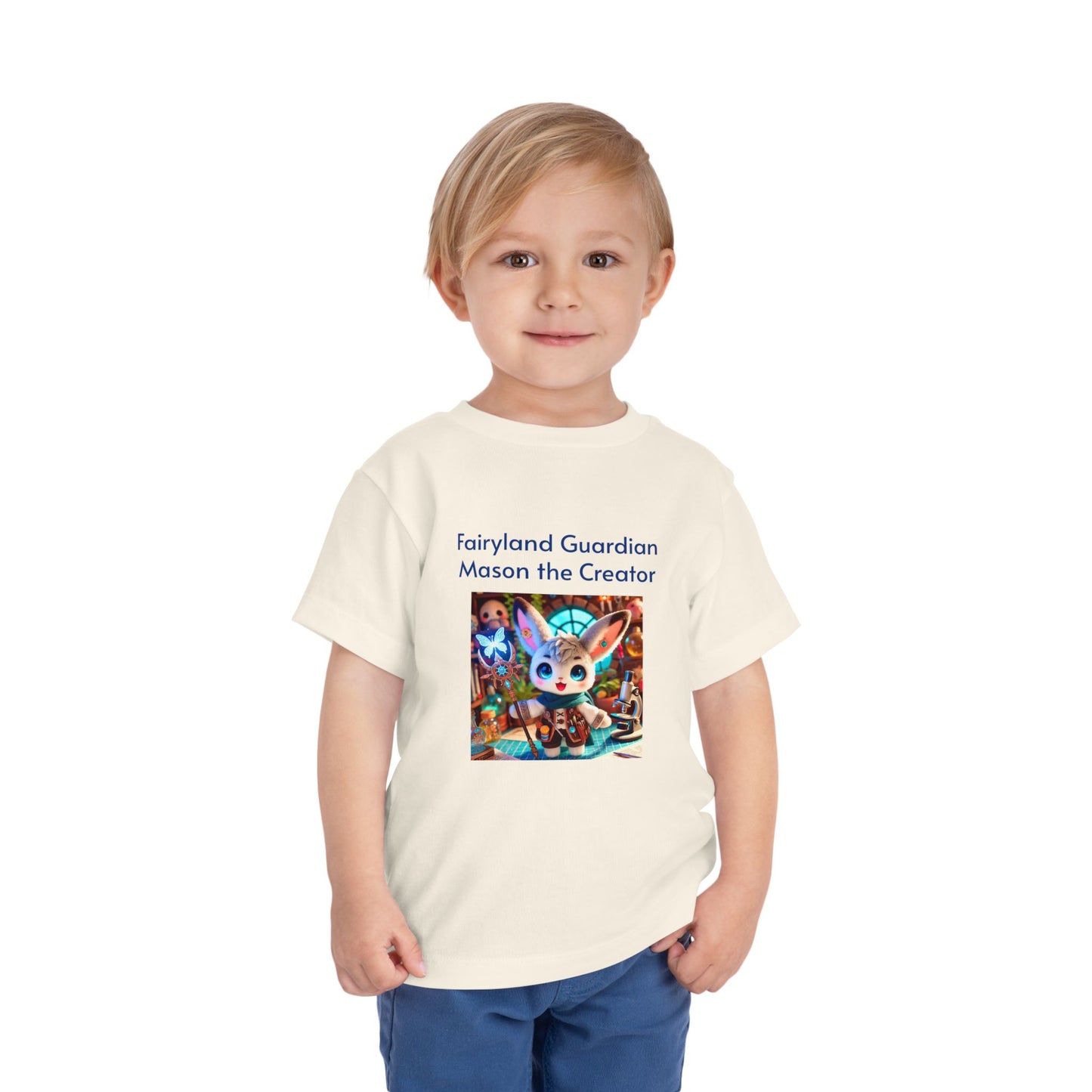 Toddler Tee - Mason the Creator - Cute & Magical Design for Kids