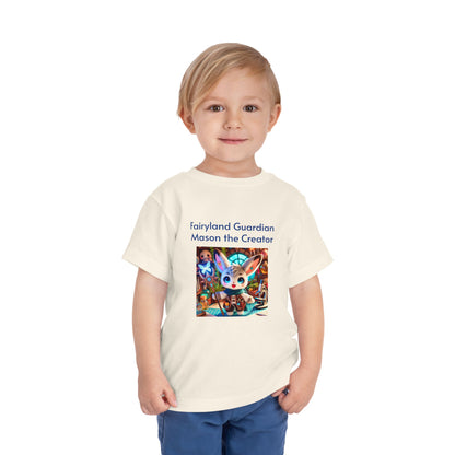 Toddler Tee - Mason the Creator - Cute & Magical Design for Kids