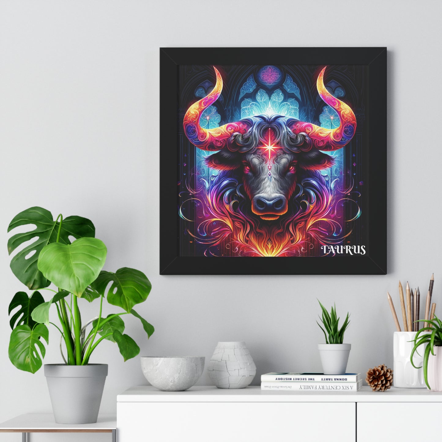 TAURUS Framed Vertical Poster