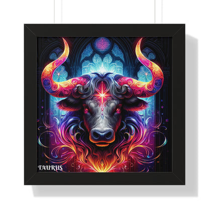 TAURUS Framed Vertical Poster