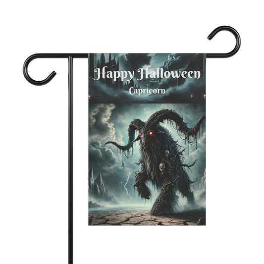 Happy Halloween Garden & House Banner - Capricorn