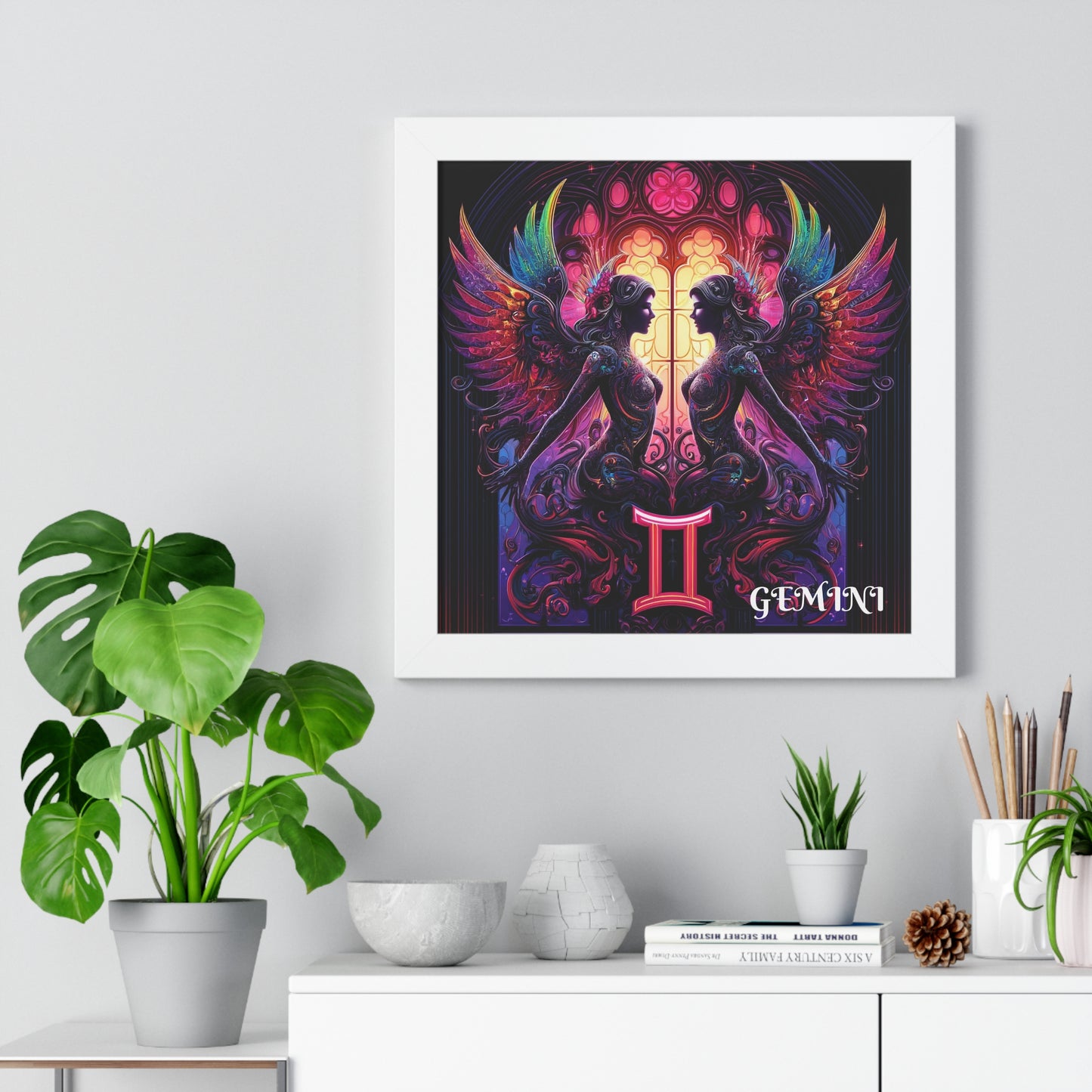 GEMINI Framed Vertical Poster