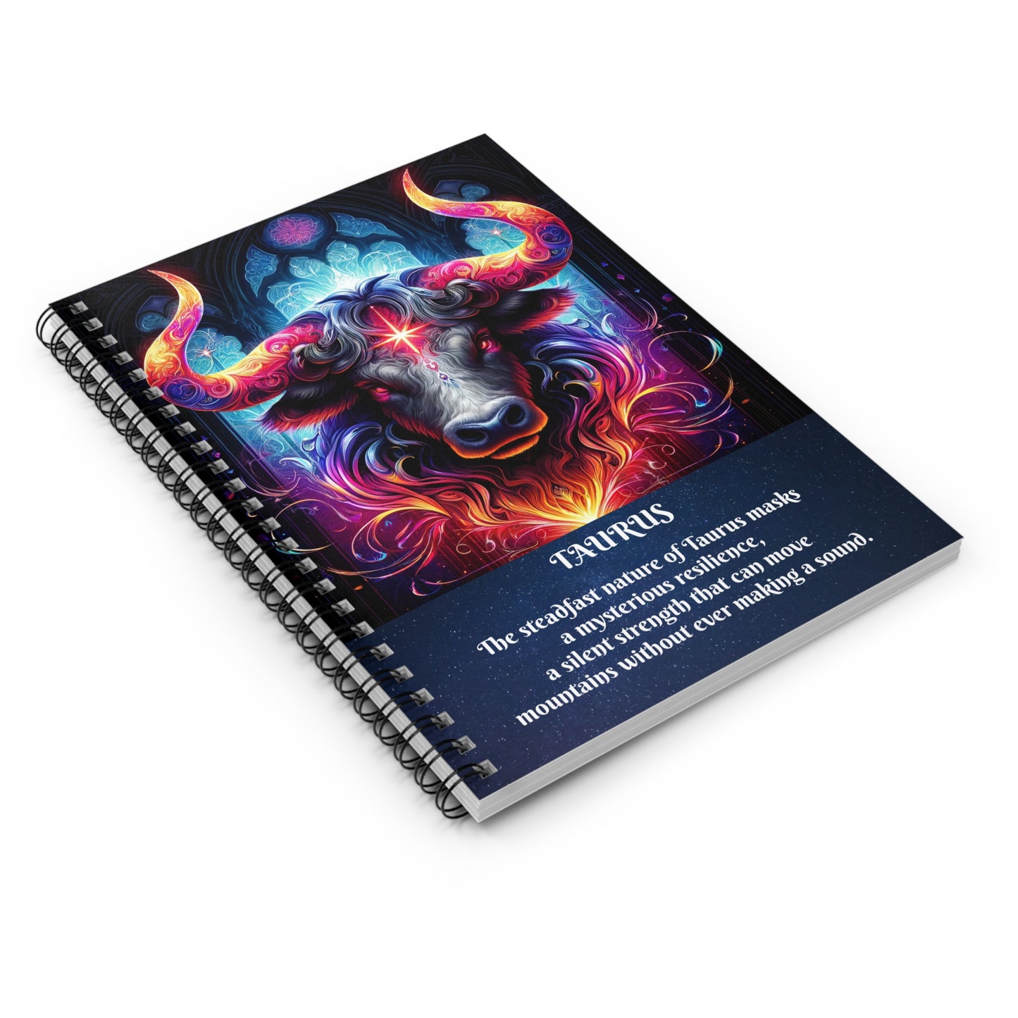 TAURUS Spiral Notebook - Ruled Line