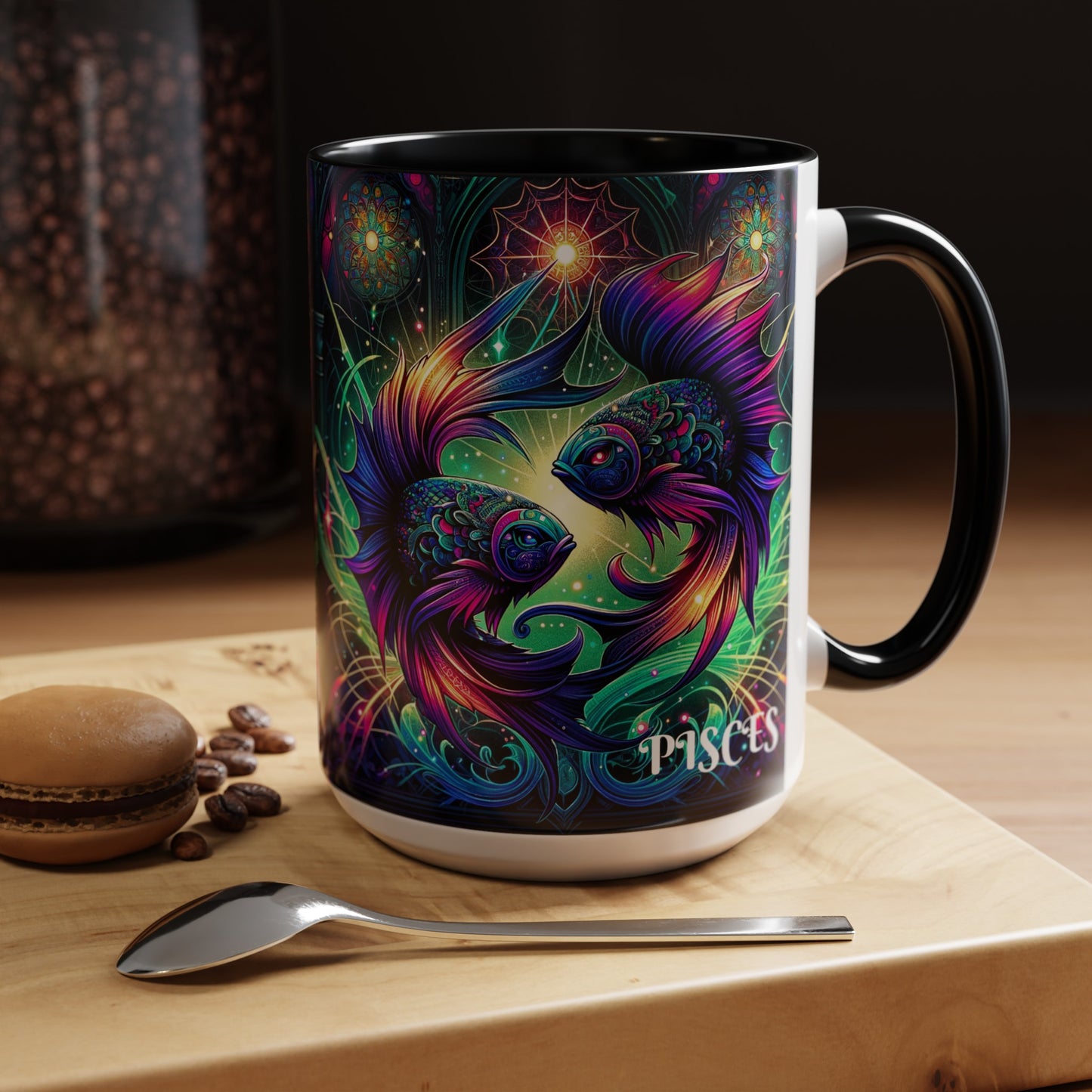 PISCES Accent Coffee Mug (11, 15oz)