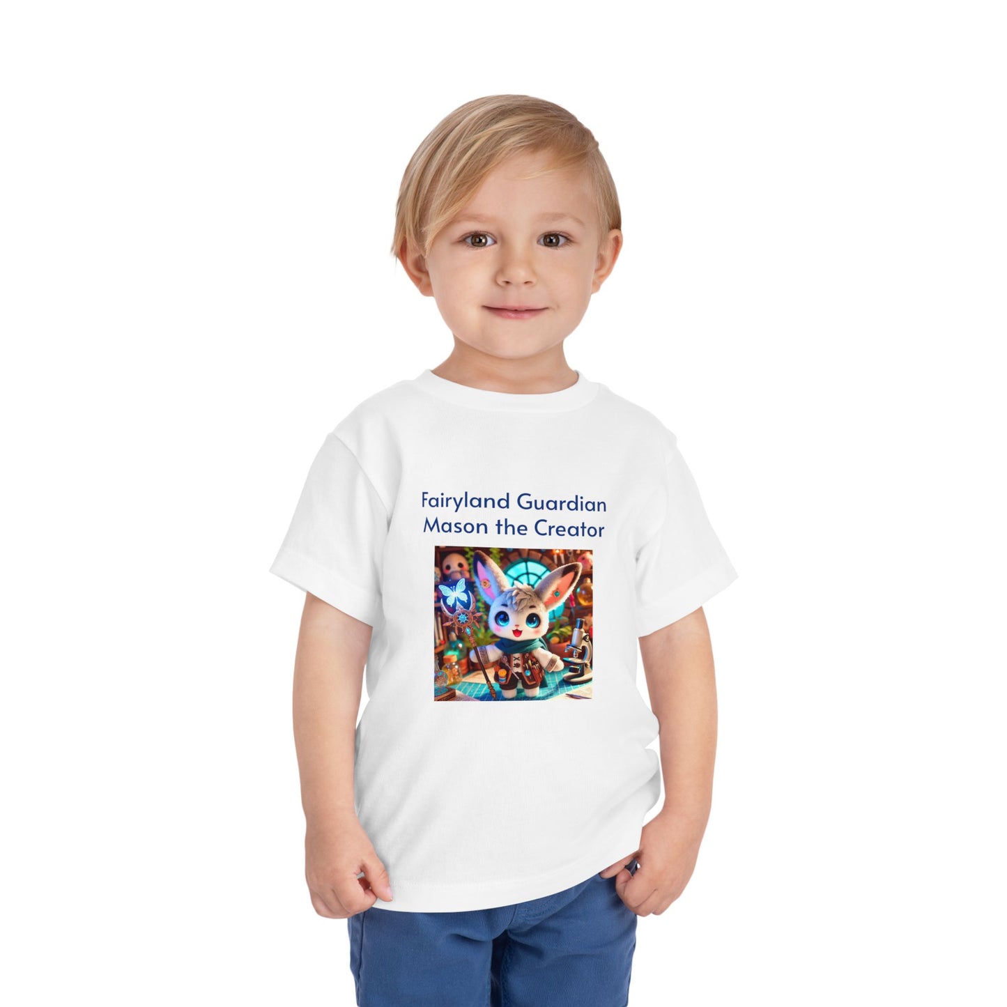 Toddler Tee - Mason the Creator - Cute & Magical Design for Kids