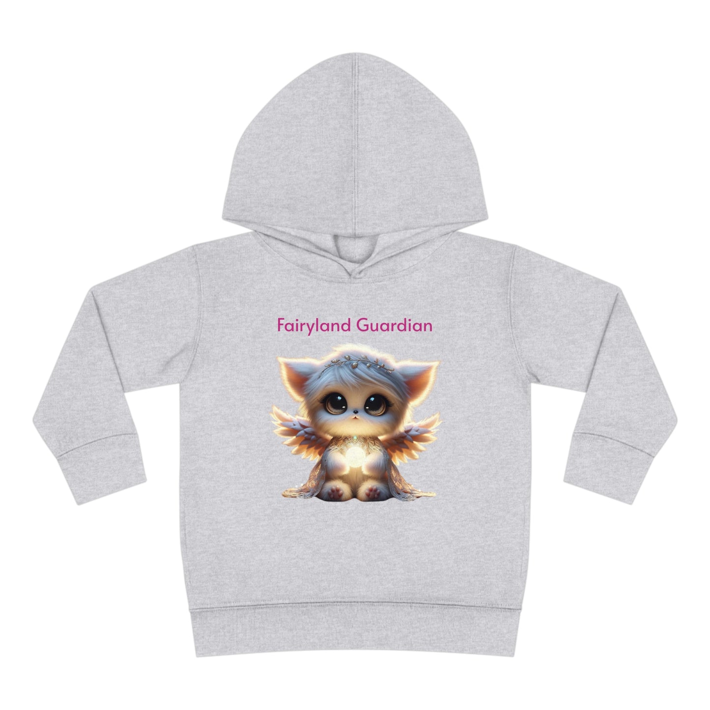 Toddler Pullover Fleece Hoodie Nora the Glowbringer