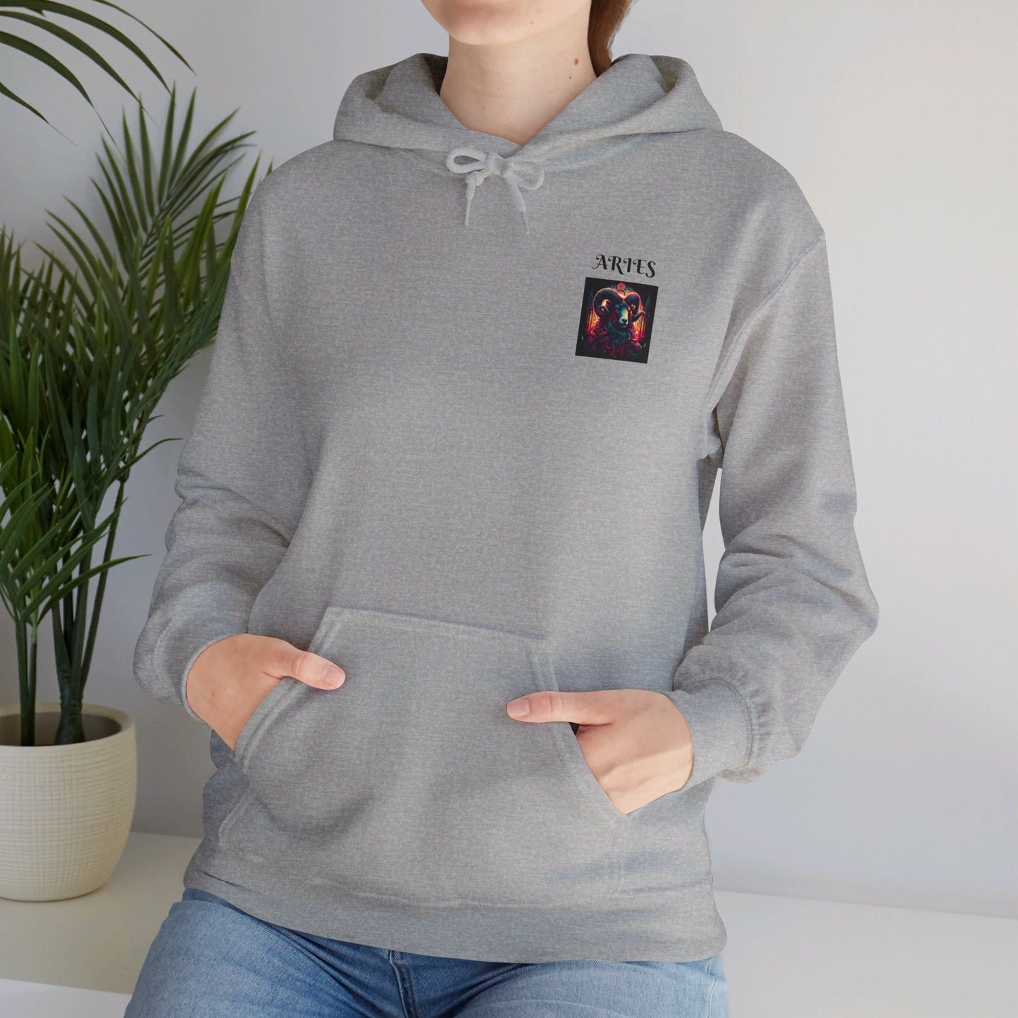 ARIES Unisex Heavy Blend™ Hooded Sweatshirt