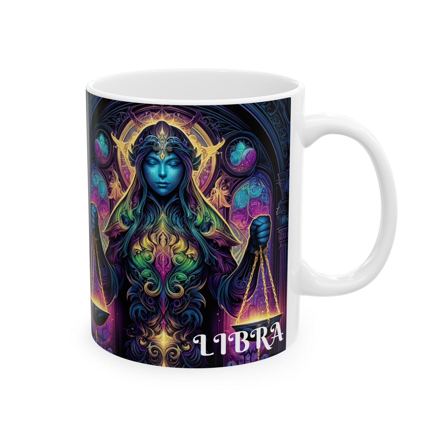 LIBRA Ceramic Mug, (11oz, 15oz)