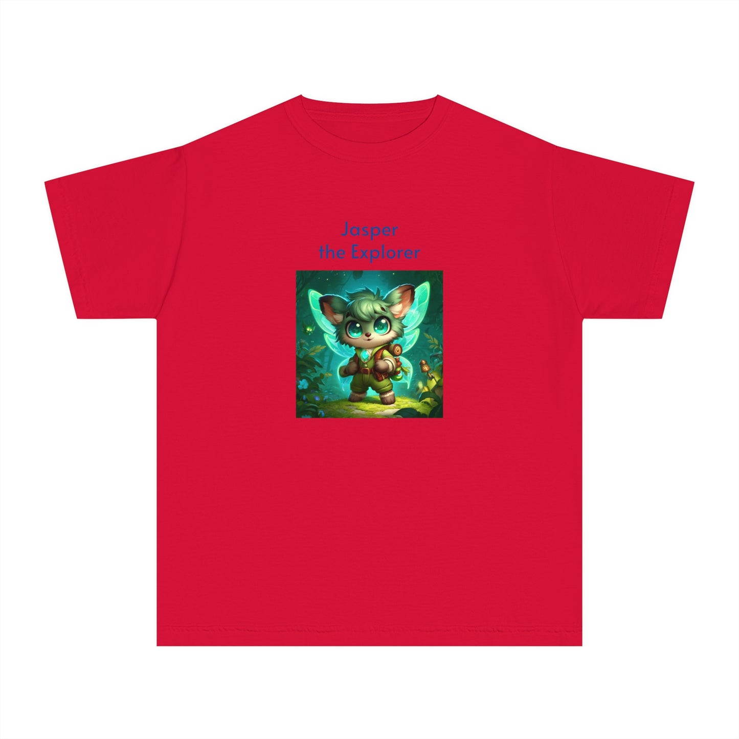 Youth Midweight Tee Jasper the Explorer