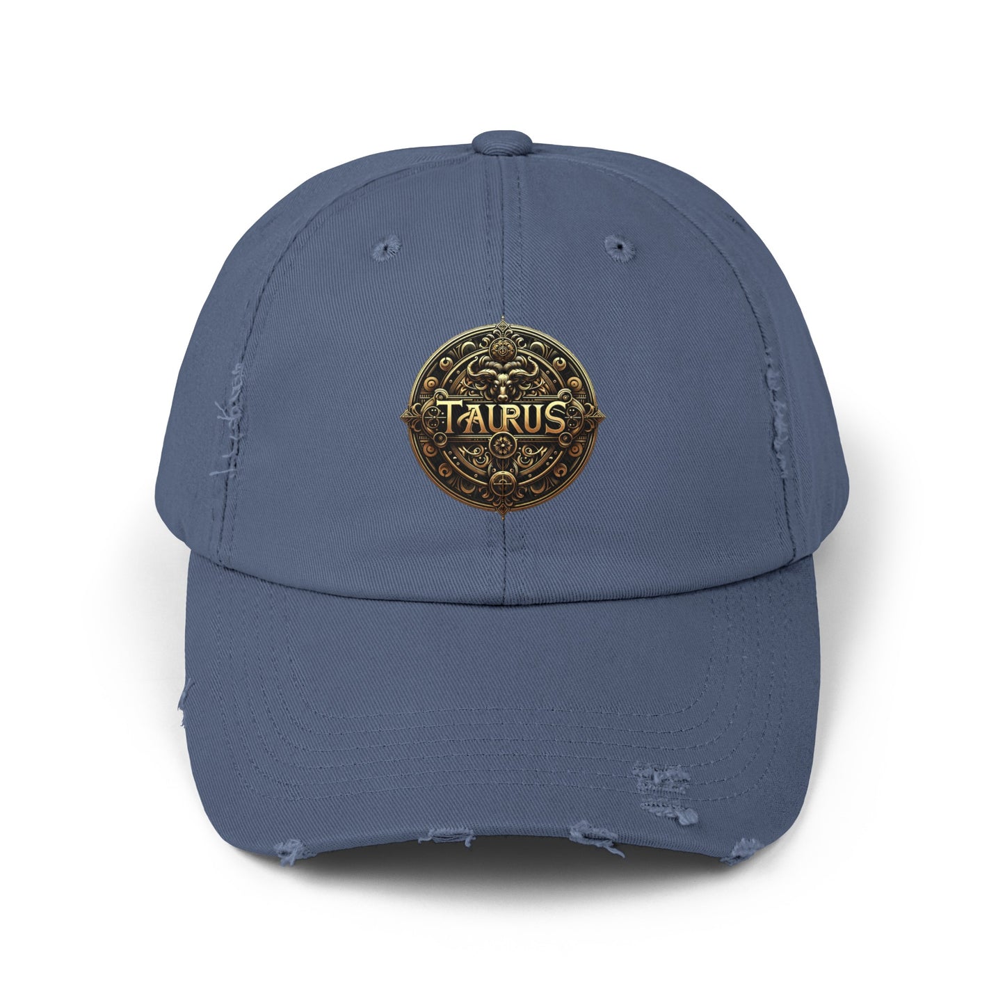 TAURUS Unisex Distressed Cap