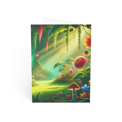 Greeting Cards Blossom the Botanist Vertical