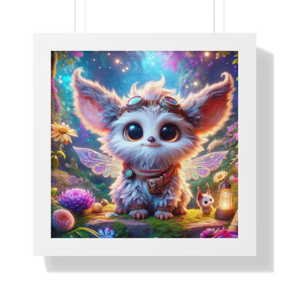 Framed Vertical Poster Pip the Pathfinder Fairyland Guardian