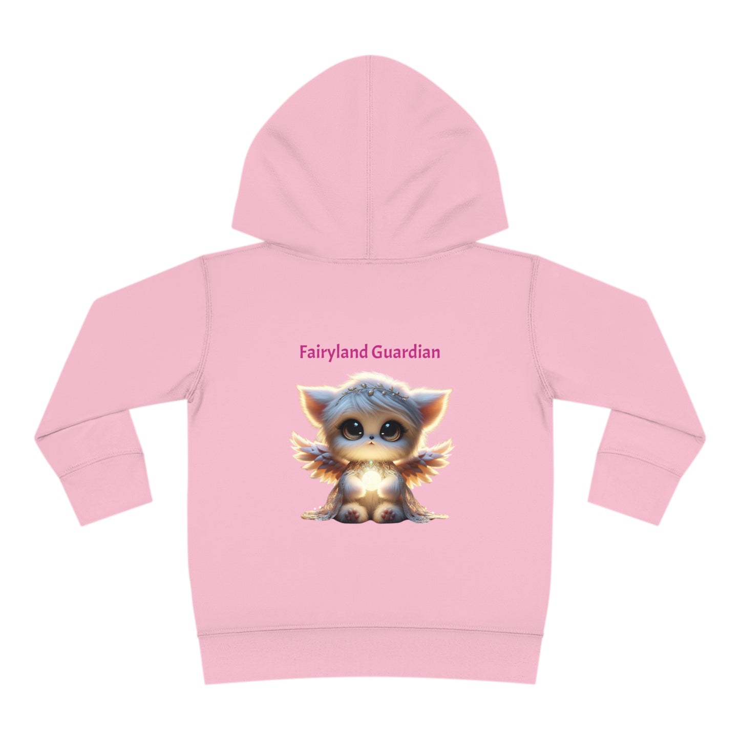 Toddler Pullover Fleece Hoodie Nora the Glowbringer