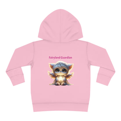 Toddler Pullover Fleece Hoodie Nora the Glowbringer