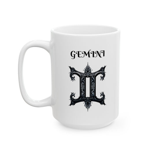 Gemini Ceramic Mug, (11oz, 15oz)