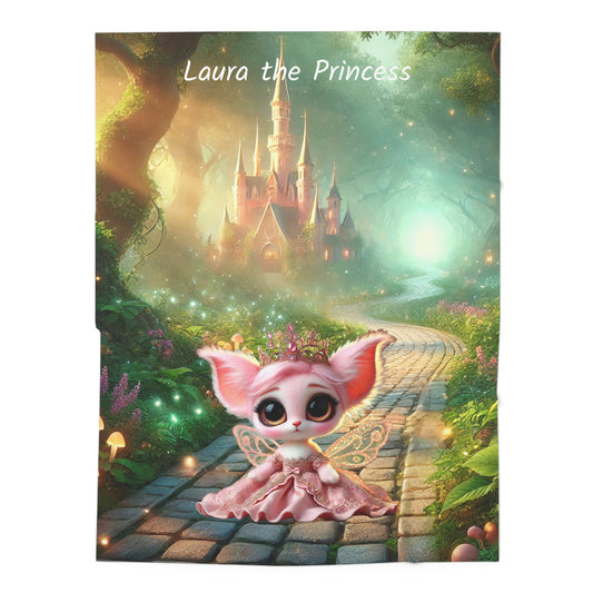 Baby Swaddle Blanket Laura the Princess