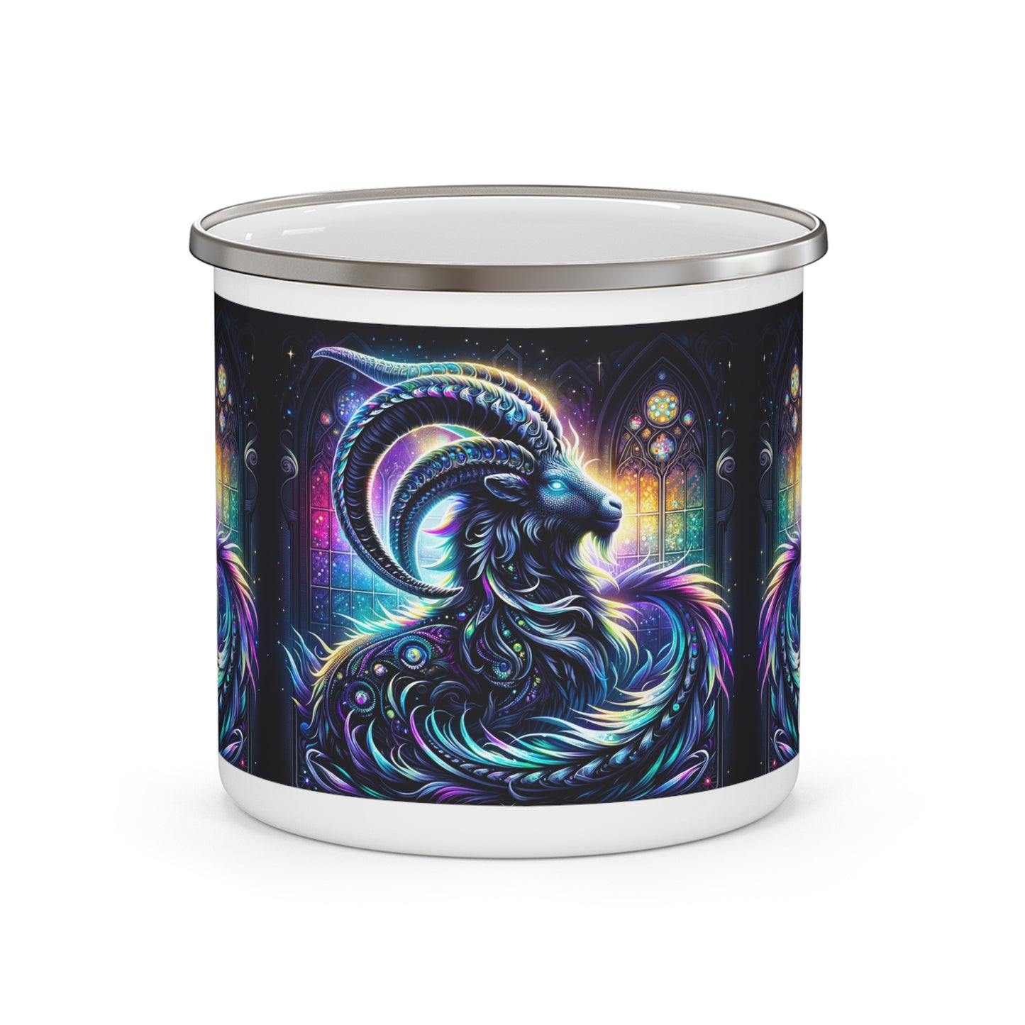 CAPRICORN Enamel Camping Mug