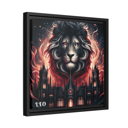 LEO Matte Canvas, Black Frame