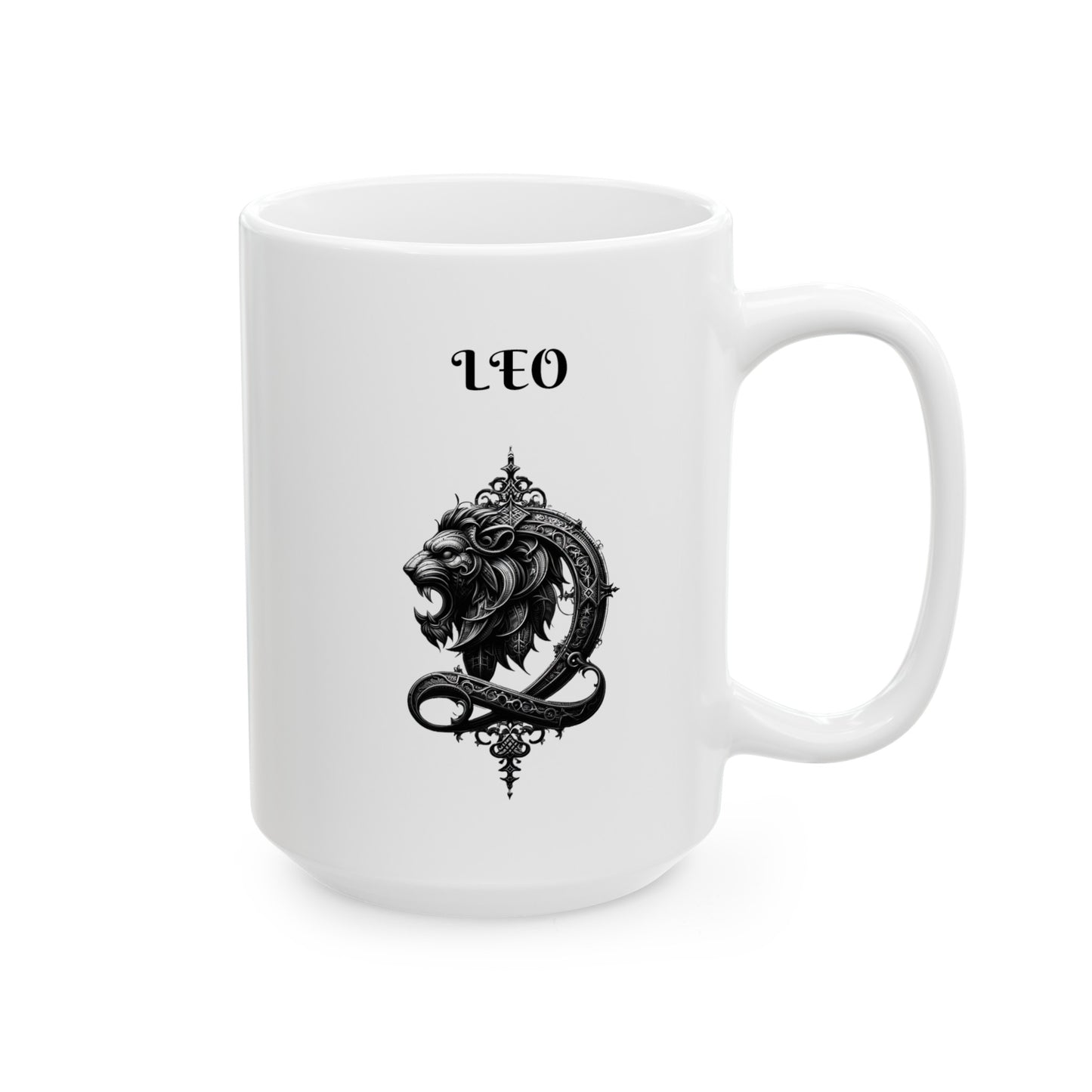 Leo Ceramic Mug, (11oz, 15oz)