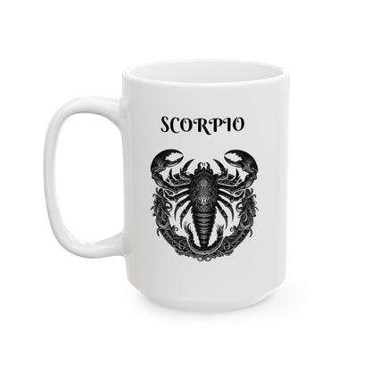 Scorpio Ceramic Mug, (11oz, 15oz)