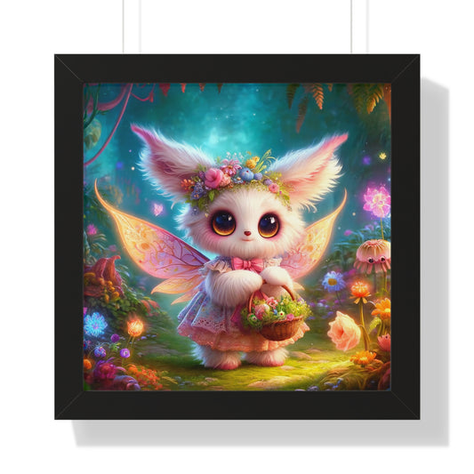 Framed Vertical Poster Blossom the Botanist Fairyland Guardian